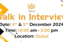 Al Tanmyah Services Walk in Interview in Dubai