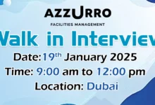 Azzurro Walk in Interview in Dubai