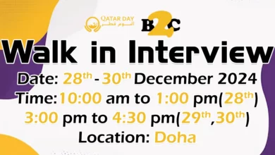 B2C Solutions Walk in Interview in Doha