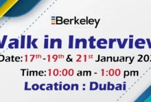 Berkeley Walk in Interview in Dubai