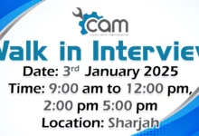 Cozmo Auto Maintenance Walk in Interview in Sharjah