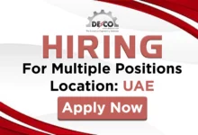 DECO Group Recruitment in UAE