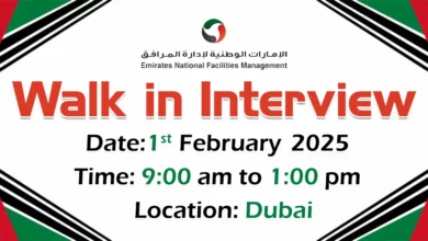 Emirates National FM Walk in Interview in Dubai