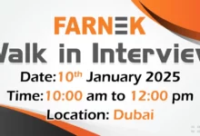 Farnek Walk in Interview in Dubai