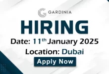 Gardinia Contracting Recruitments in Dubai