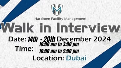 Hardmen Walk in Interview in Dubai