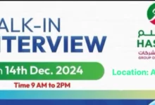 Hashim Group Walk in Interview in Ajman