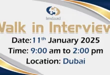 Imdaad Walk in Interview in Dubai