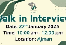 Injaaz FM Walk in Interview in Ajman