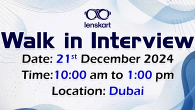 Lenskart Optical Walk in Interview in Dubai