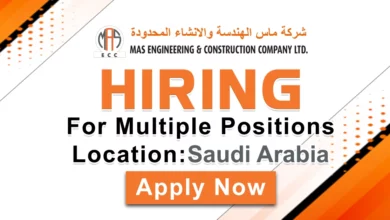 MAS Engineering Recruitment in Saudi Arabia