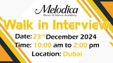 Melodica Walk in Interview in Dubai