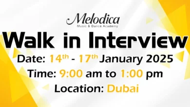 Melodica Walk in Interview in Dubai