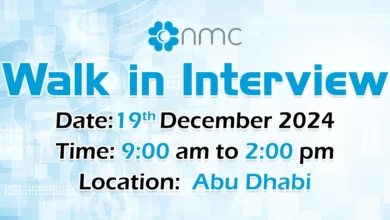 NMC Healthcare Walk in Interview in Abu Dhabi