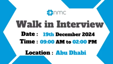 NMC Healthcare Walk in Interview in Abu Dhabi