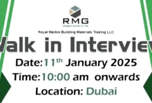 Royal Marble Walk in Interview in Dubai