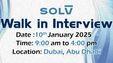 SOLV Group Walk in Interview in Dubai & Abu Dhabi