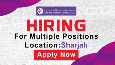 Sahara Medical Centre Recruitments in Sharjah