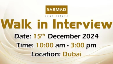 Sarmad Group Walk in Interview in Dubai