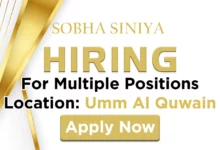 Sobha Al Siniya Recruitments in Umm Al Quwain