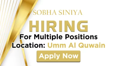 Sobha Al Siniya Recruitments in Umm Al Quwain