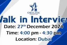 Star Obelisk Walk in Interview in Dubai