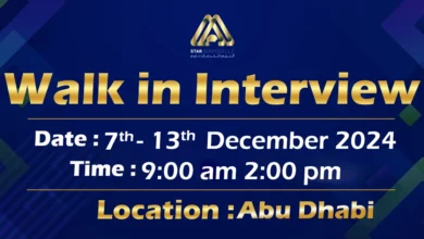 Star Services Walk in Interview in Abu Dhabi