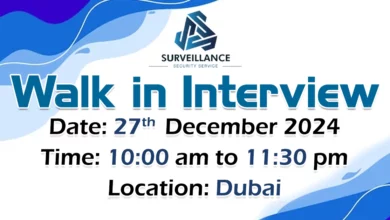 Surveillance Walk in Interview in Dubai