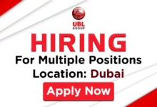 UBL Group Recruitment in Dubai