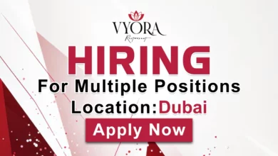 Vyora Restaurant Recruitments in Dubai