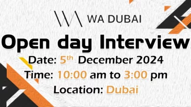 WA Dubai Open Day Recruitment