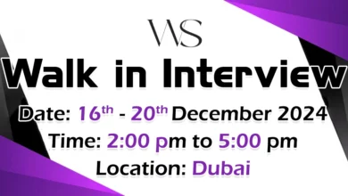 Whitespot Walk in Interview in Dubai