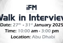 iFM Walk in Interview in Abu Dhabi