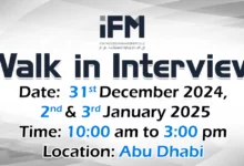 iFM Walk in Interview in Abu Dhabi