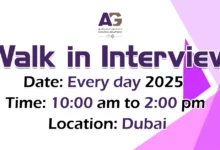 AG Facilities Walk in Interviews in Dubai