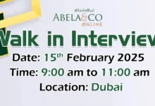 Abela & Co Walk in Interview in Dubai