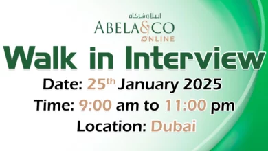 Abela & Co Walk in Interview in Dubai