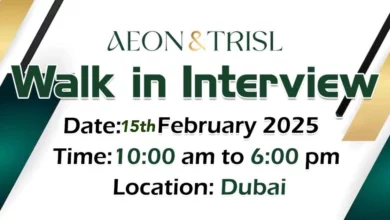 Aeon & Trisl Walk in Interview in Dubai