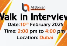 Al Bonian FM Walk in Interview in Dubai