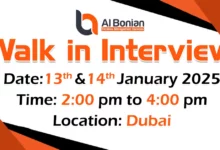 Al Bonian FM Walk in Interview in Dubai