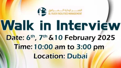 Al Fajer Facilities Walk in Interview in Dubai