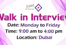 Al Ghurair Investment Walk in Interview in Dubai