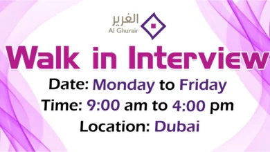 Al Ghurair Investment Walk in Interview in Dubai