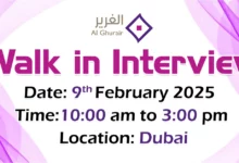 Al Ghurair Investment Walk in Interview in Dubai