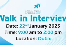 Al Rostamani Group Walk in Interview in Dubai