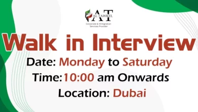 Al Tawkel Immigration Walk in Interview in Dubai