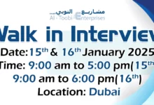 Al Toobi Walk in Interview in Dubai