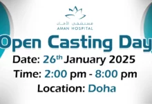 Aman Hospital Open Casting Day in Doha