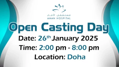 Aman Hospital Open Casting Day in Doha