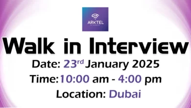 Arktel Technologies Walk in Interview in Dubai